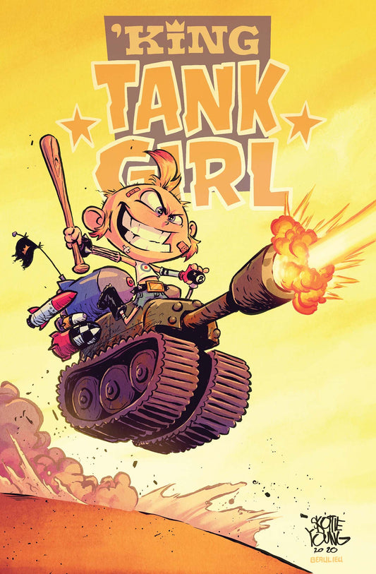 'KING TANK GIRL #5 CVR B- Skottie Young
