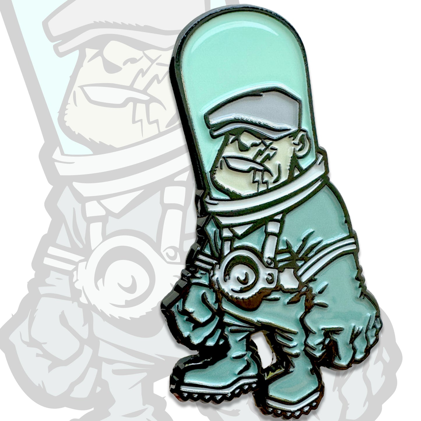 SPACEMIN GOON! 2.5" Lapel Pin