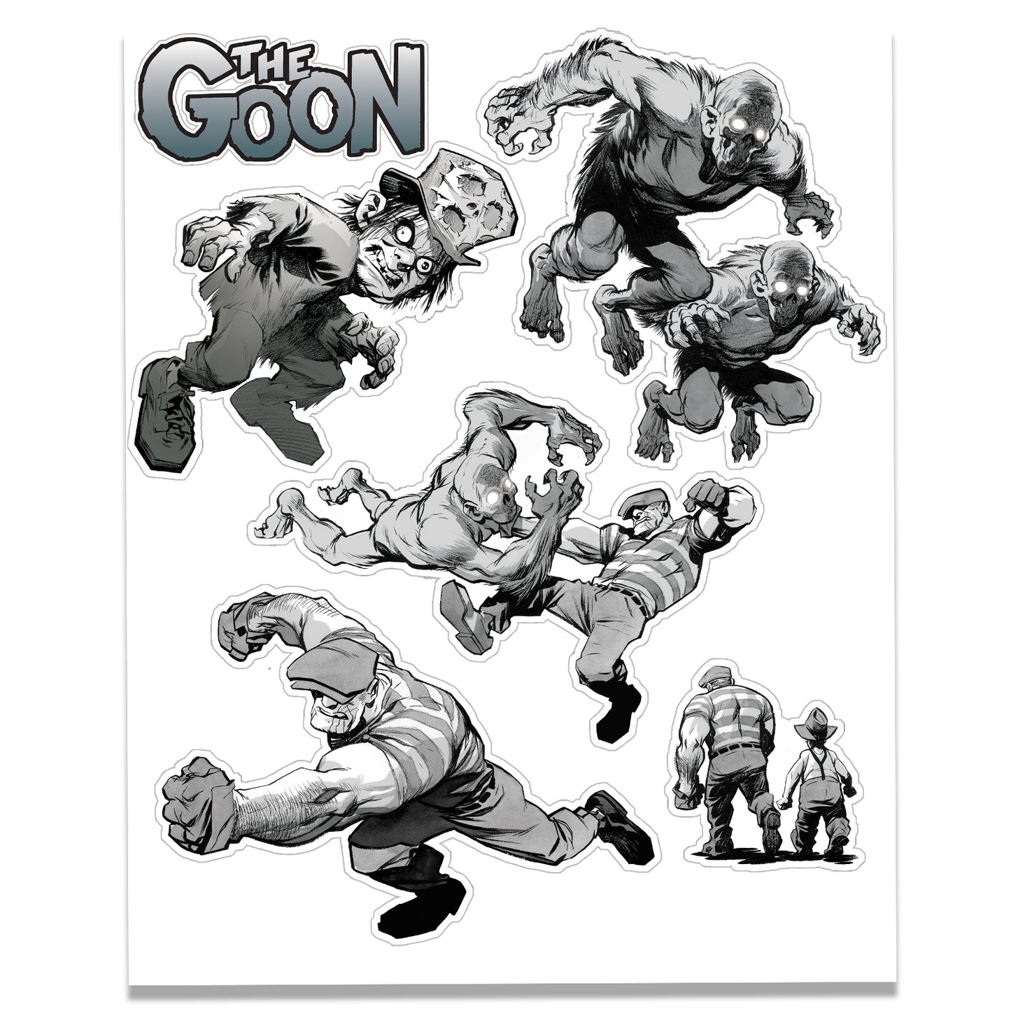The Goon Sticker Sheet #2