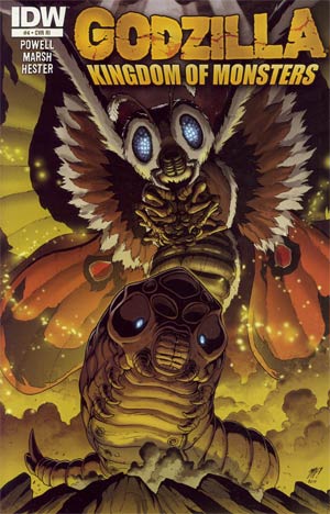 godzilla kingdom of monsters Godzilla Kingdom of Monsters #4- Matt Frank CVR – Albatross Funnybooks