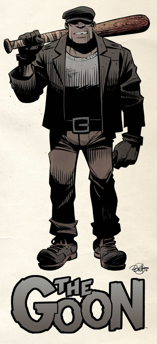 THE GOON BRETT PARSON PRINT