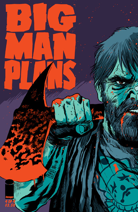 Big Man Plans #4 CVR B- Francesco Francavilla