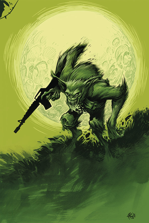 NAMWOLF #1 Eric Powell Special edition cover