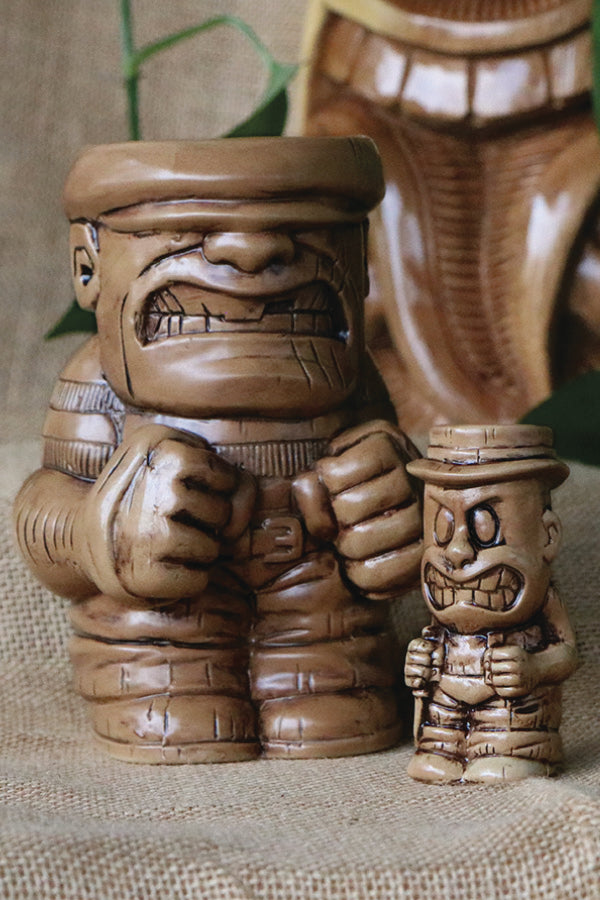 Goon Tiki Mug (Classic tiki brown)