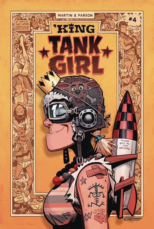 'KING TANK GIRL #4 CVR A- Brett Parson