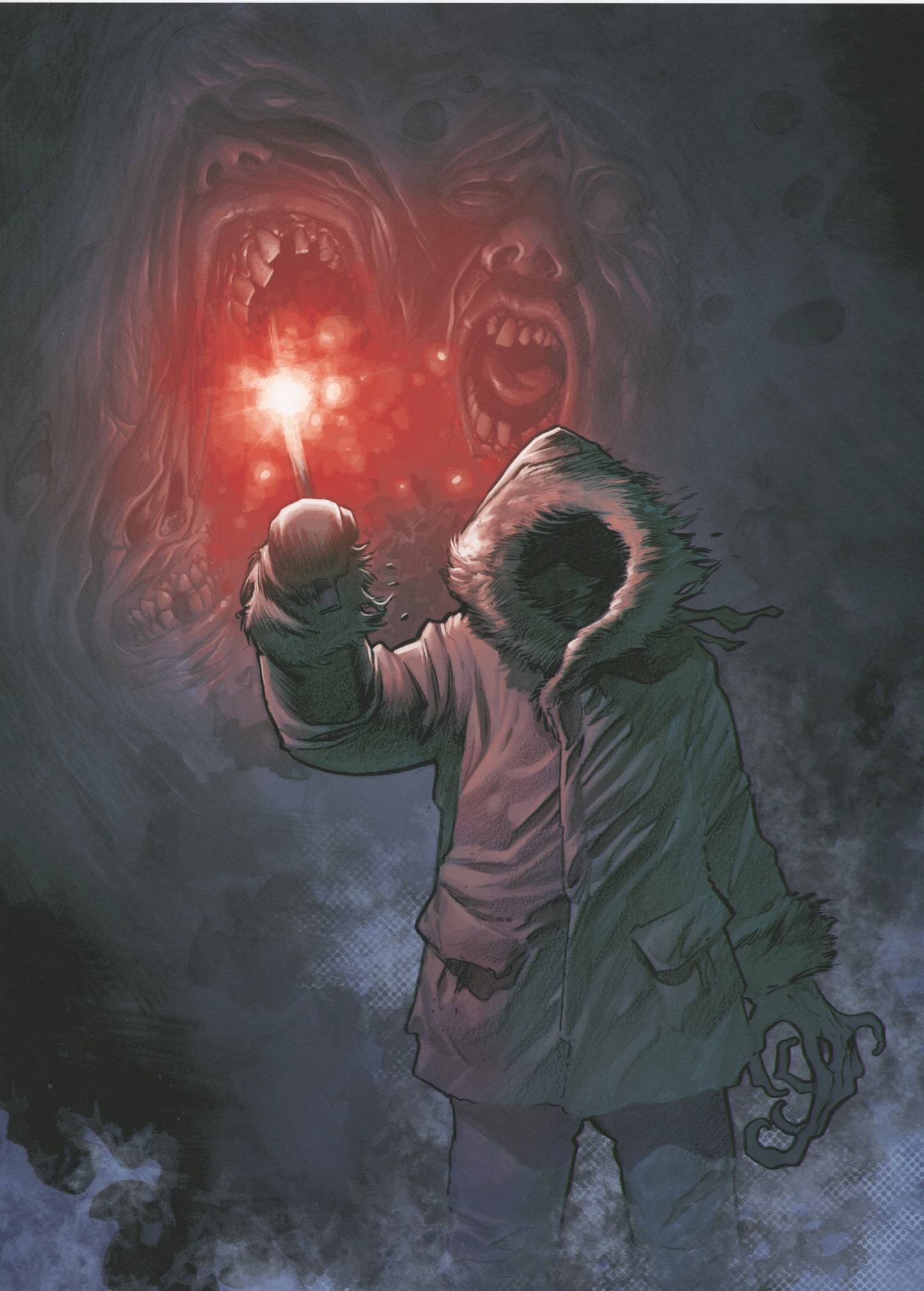 Who Goes There- The Thing Tribute Art Print