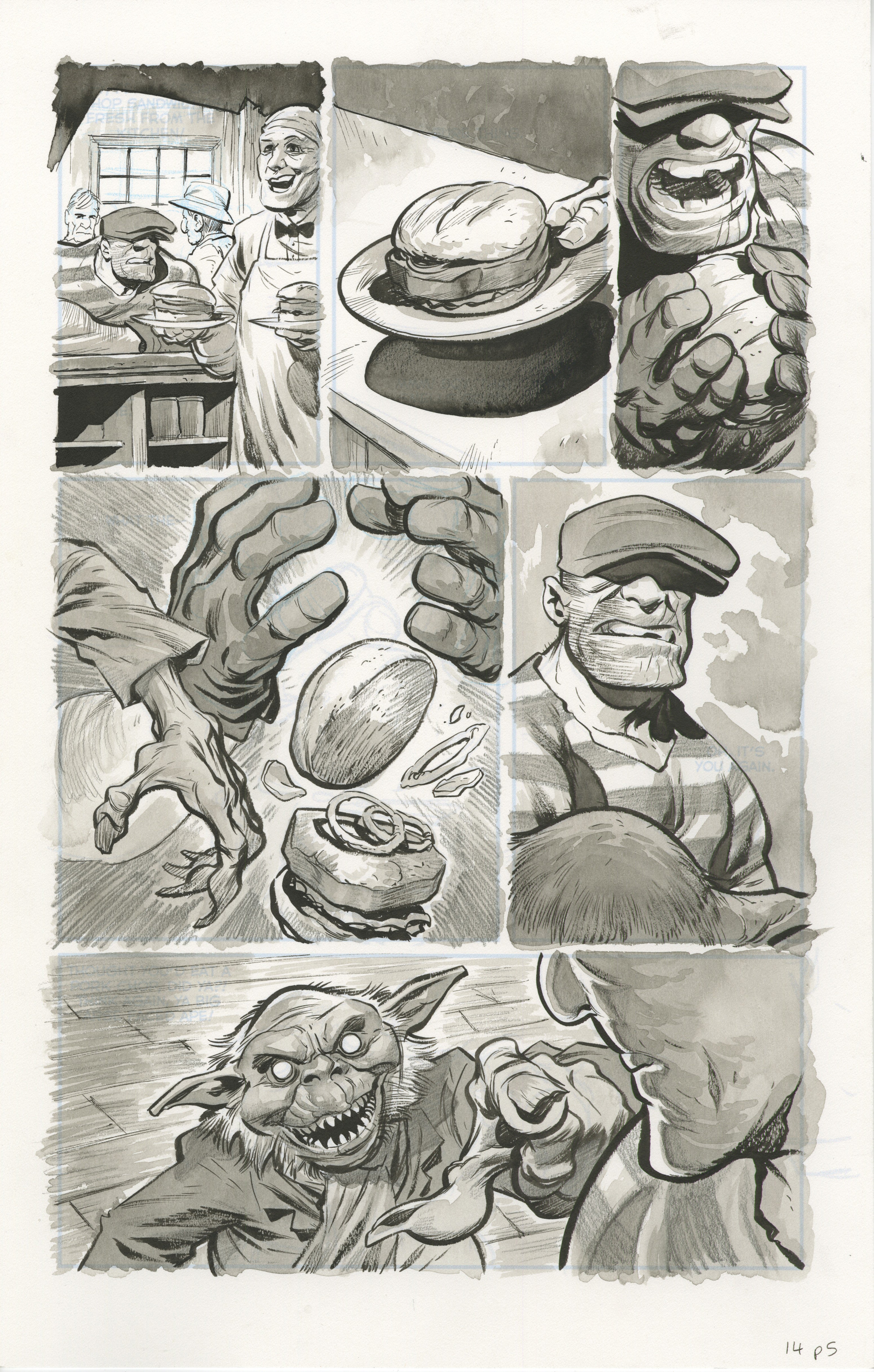 ORIGINAL ART: THE GOON – Albatross Funnybooks