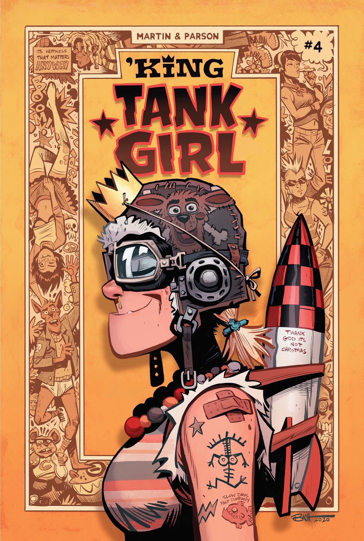 'KING TANK GIRL #1-5 CVR A Brett Parson - (Bulk QTY of 50)