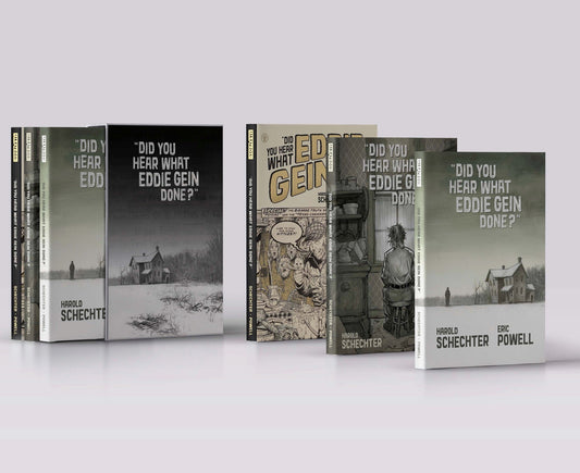 Slipcase package "Did You Hear What Eddie Gein Done?"-( Bulk QTY of 5)