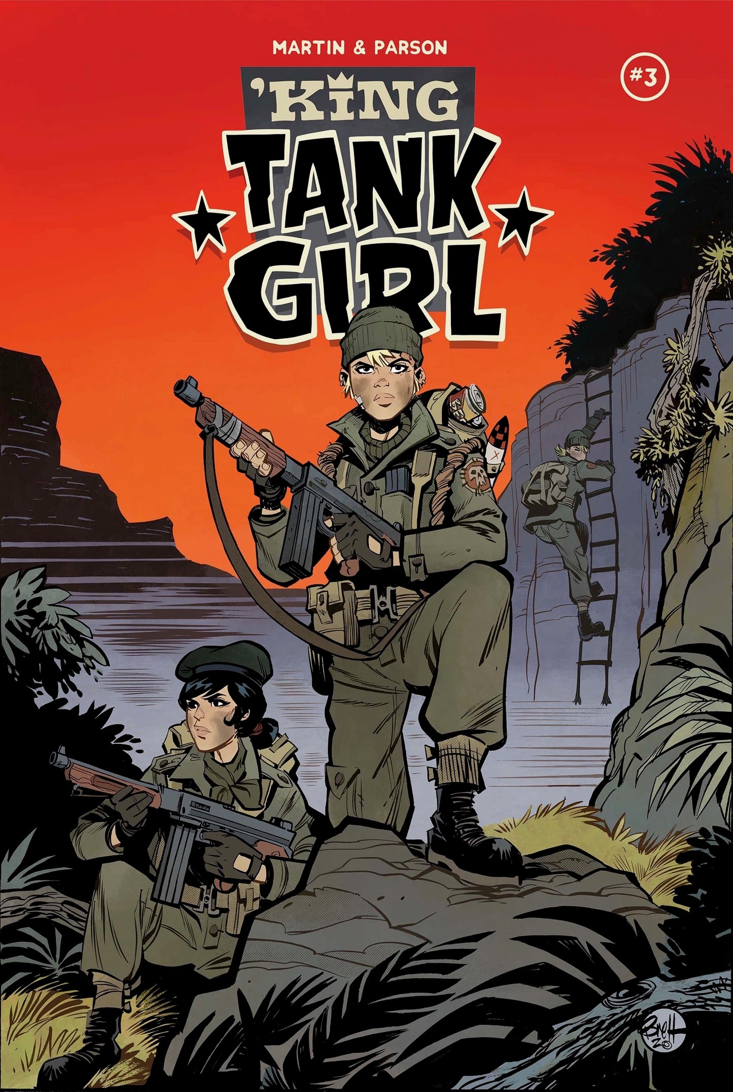 'KING TANK GIRL #1-5 CVR A Brett Parson - (Bulk QTY of 50)