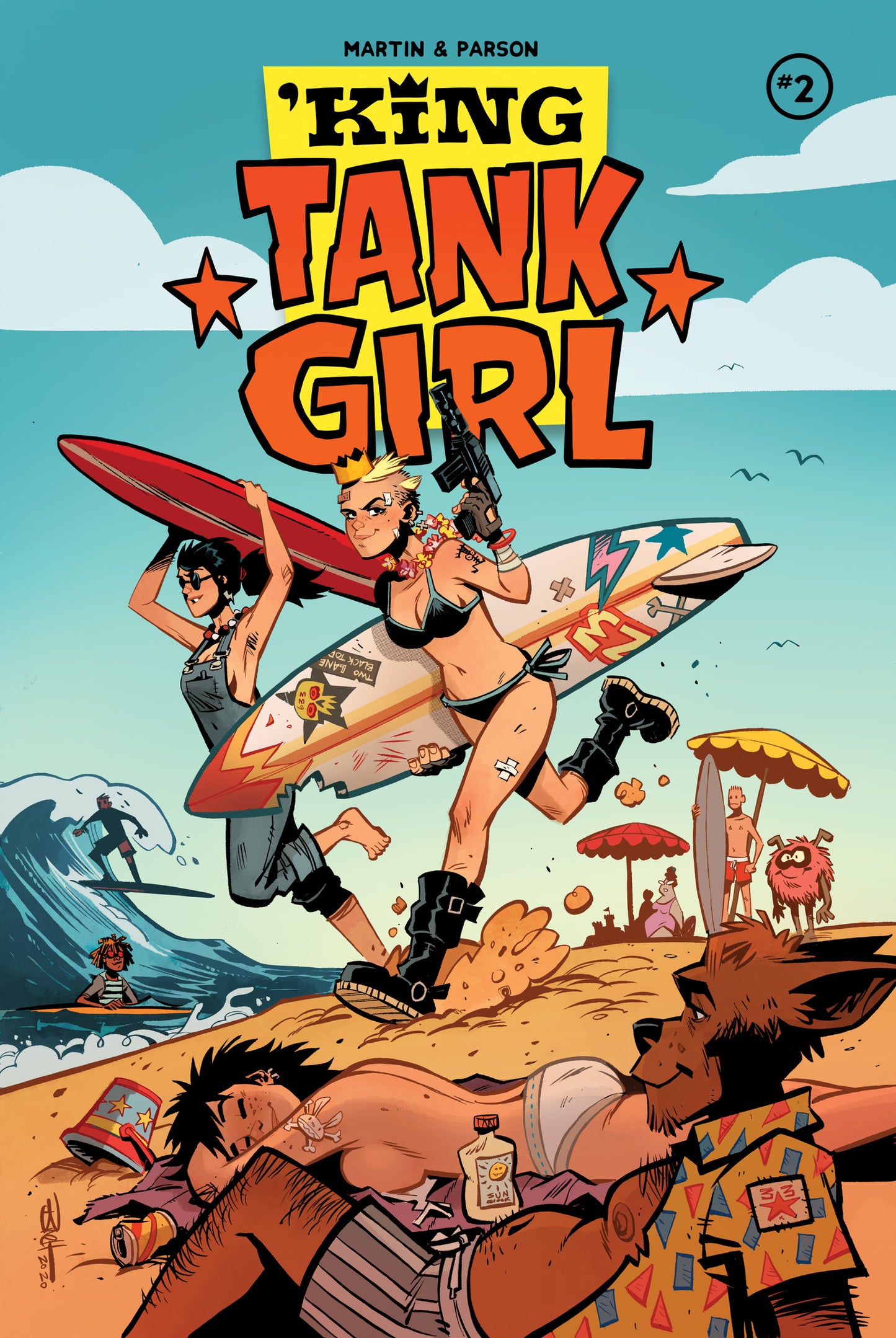 'KING TANK GIRL #1-5 CVR A Brett Parson - (Bulk QTY of 50)