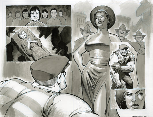 The Goon: Them That Don't Stay Dead #4, Page 2 & 3 Splash