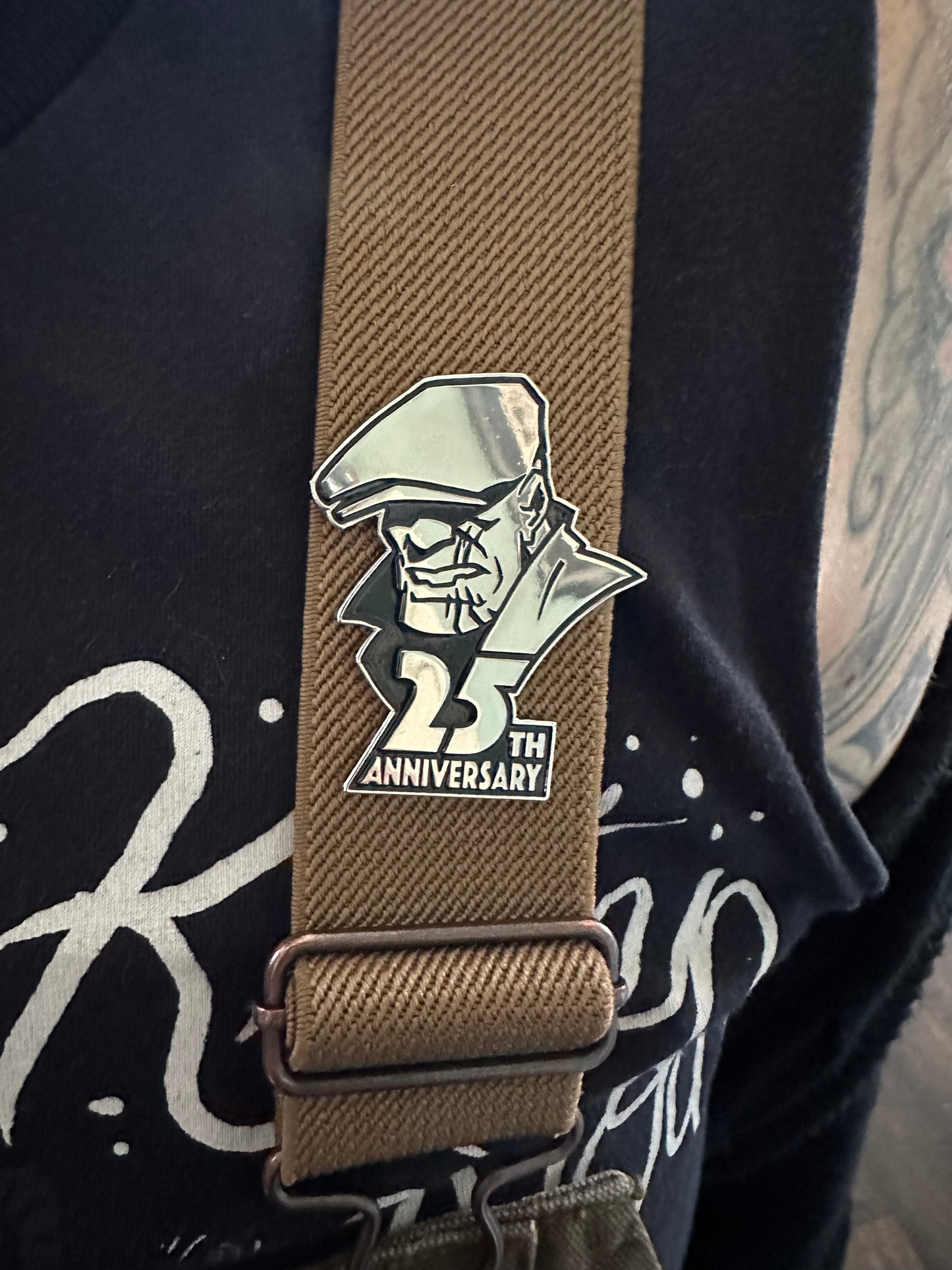 The GOON 25TH Anniversary lapel pin