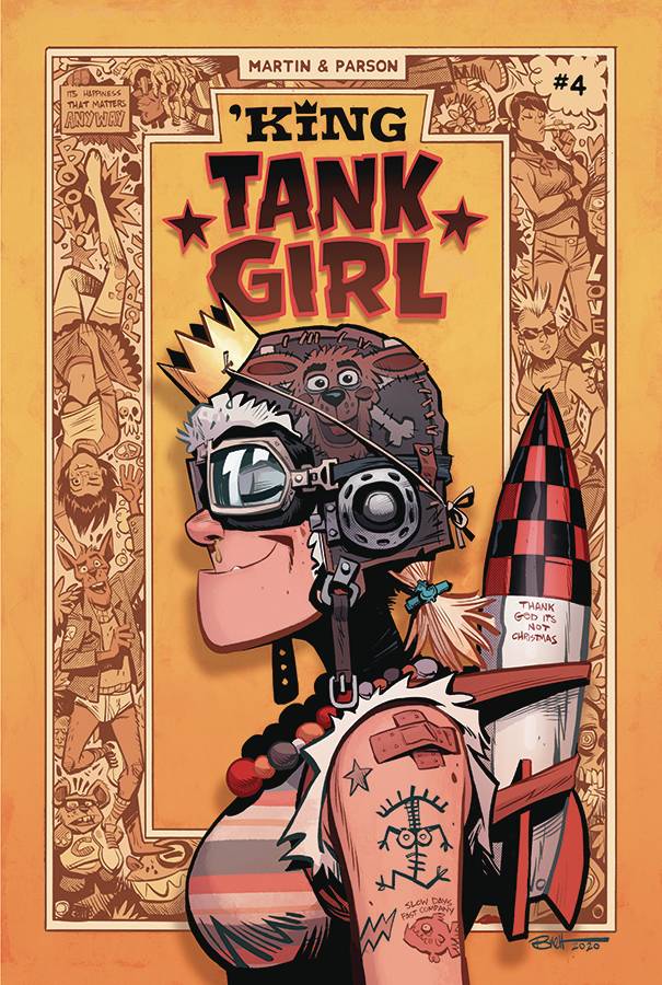 'KING TANK GIRL #4 CVR A- Brett Parson- (Bulk QTY of 10)