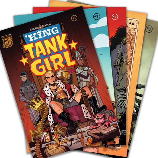 'KING TANK GIRL #1-5 CVR A Brett Parson - (Bulk QTY of 50)