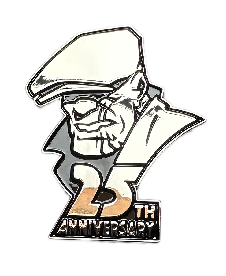 The GOON 25TH Anniversary lapel pin