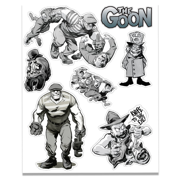 The Goon Sticker Sheet #1 – Albatross Funnybooks