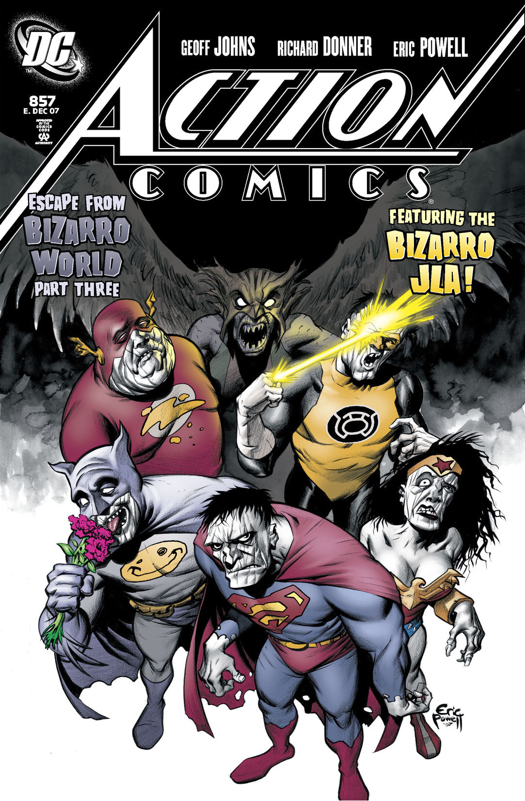 Action Comics: Superman Escape from Bizarro World # 857