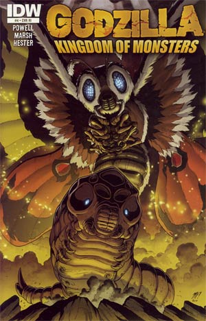 Godzilla Kingdom of Monsters #4- Matt Frank CVR