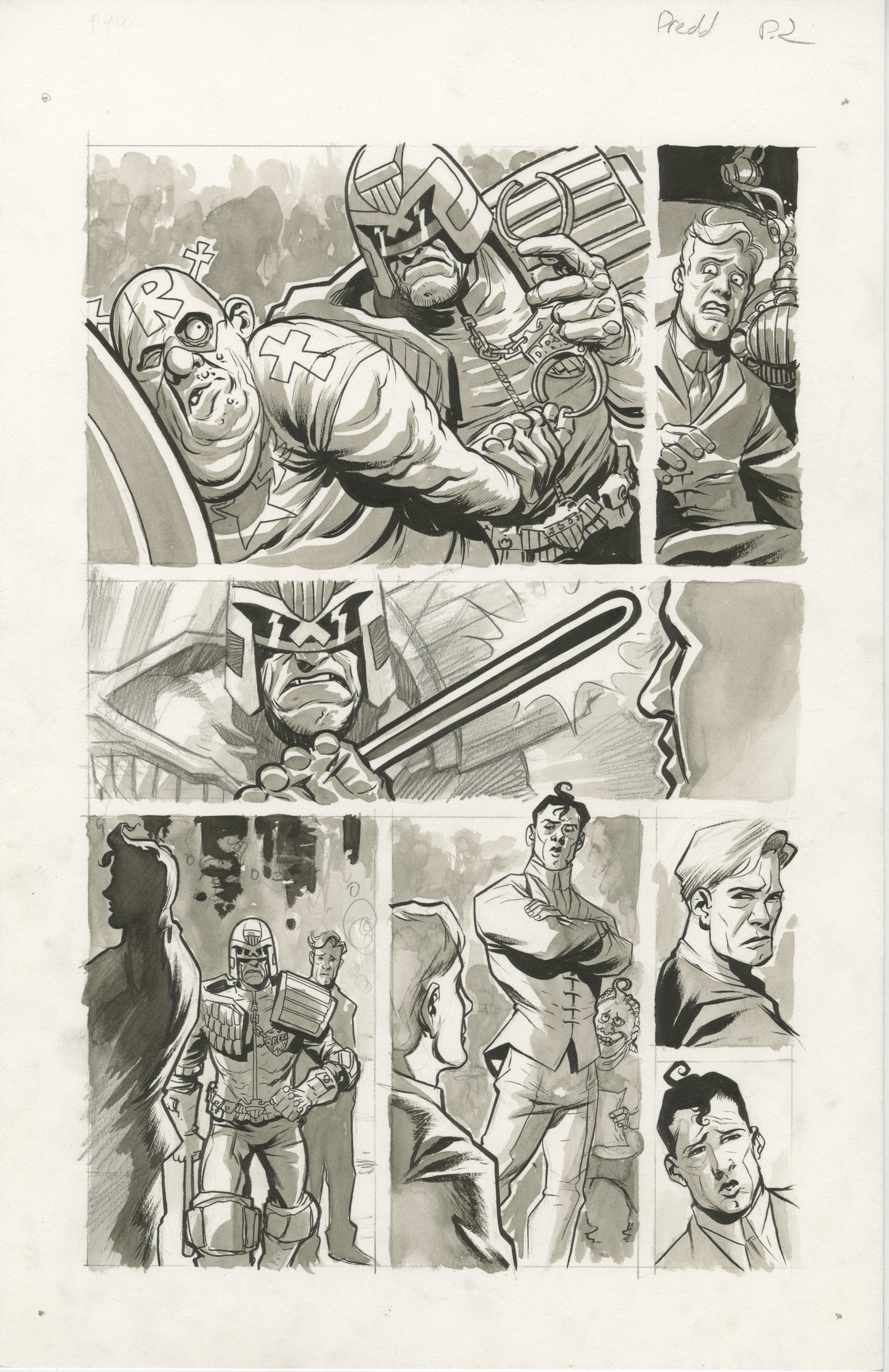 2000 AD / Judge Dredd: Free Comic Book Day, Page #2 (2016)