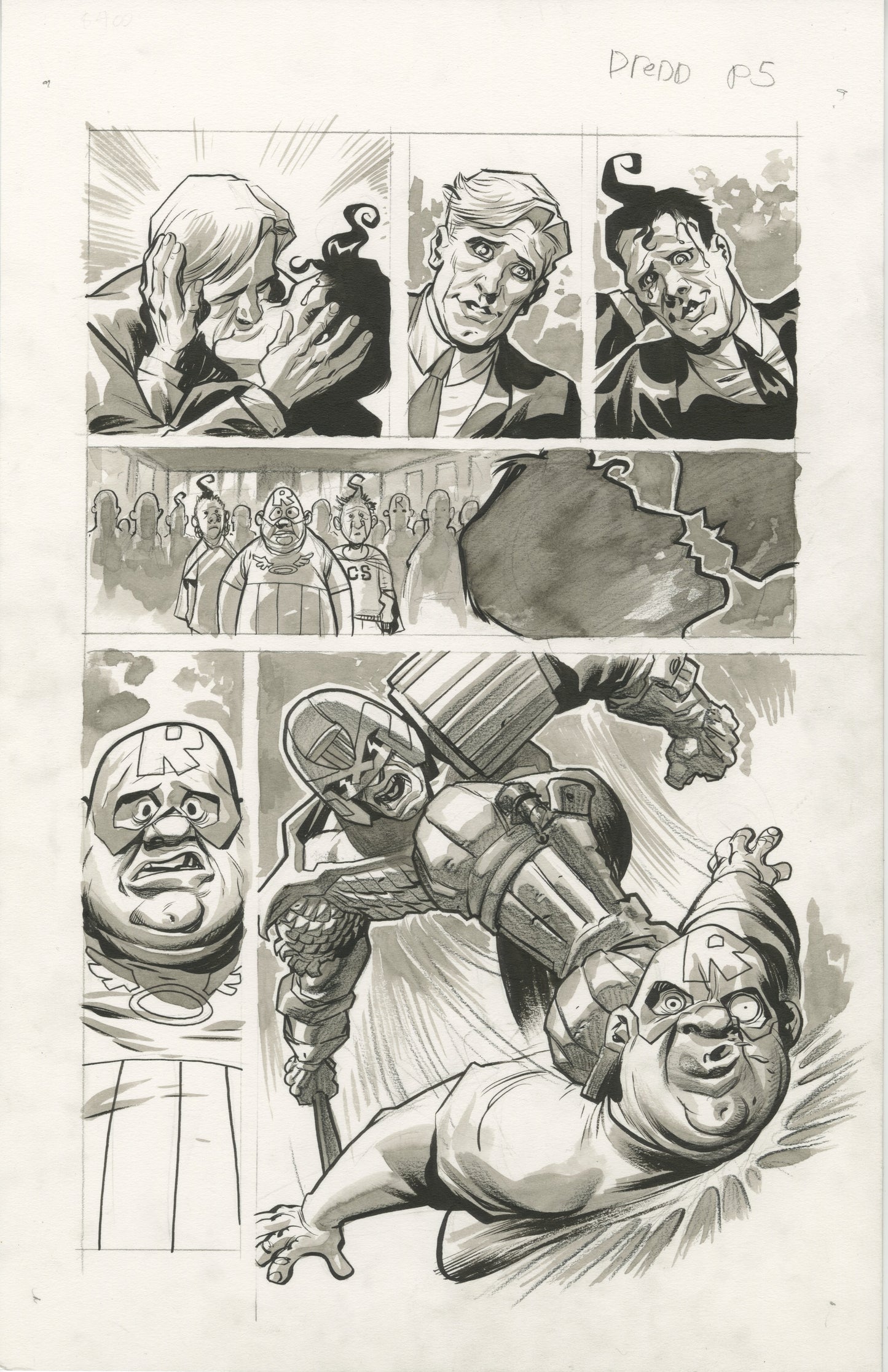 2000 AD / Judge Dredd: Free Comic Book Day, Page #5 (2016)