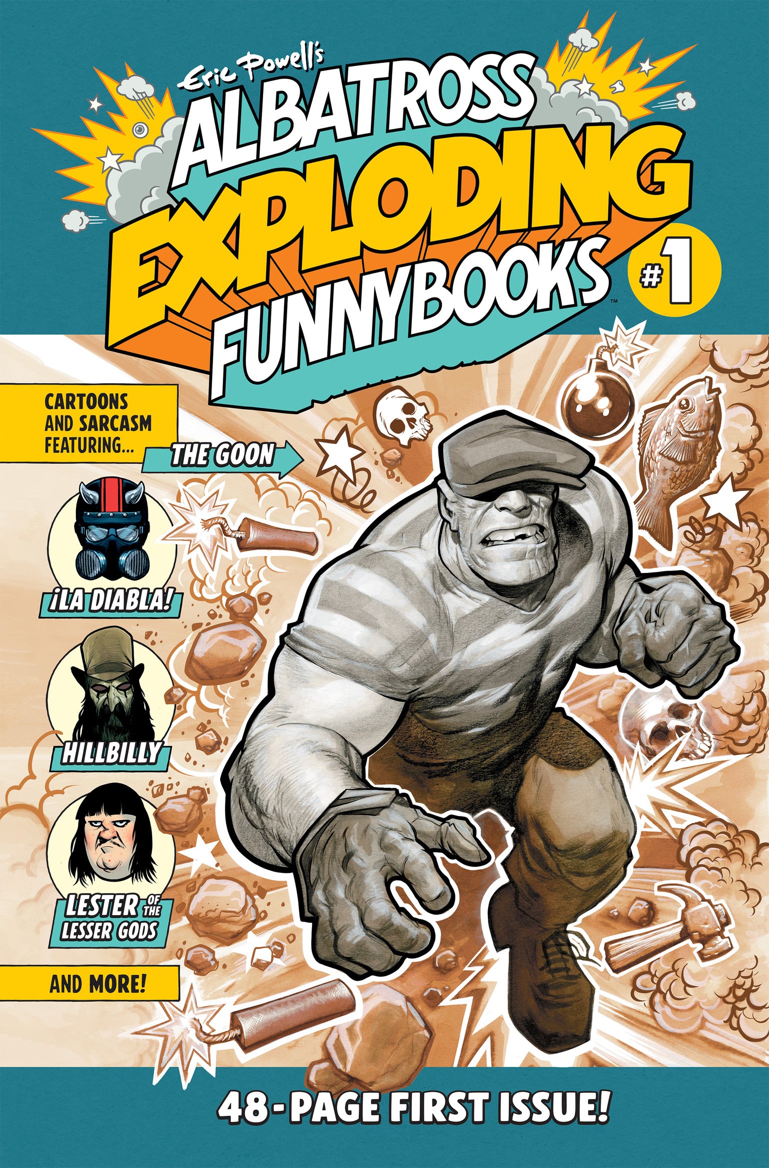Exploding Endings Books Albatross Exploding Funnybooks #1 CVR A - Eric Powell – Albatross ...