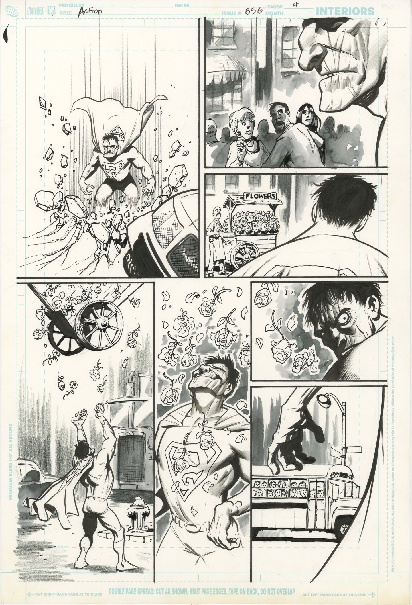 Action Comics #856, Page #04 (2007 DC, Superman: Escape From Bizarro World)