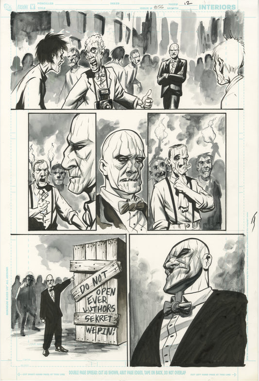 Action Comics #856, Page #12 (2007 DC, Superman: Escape From Bizarro World)