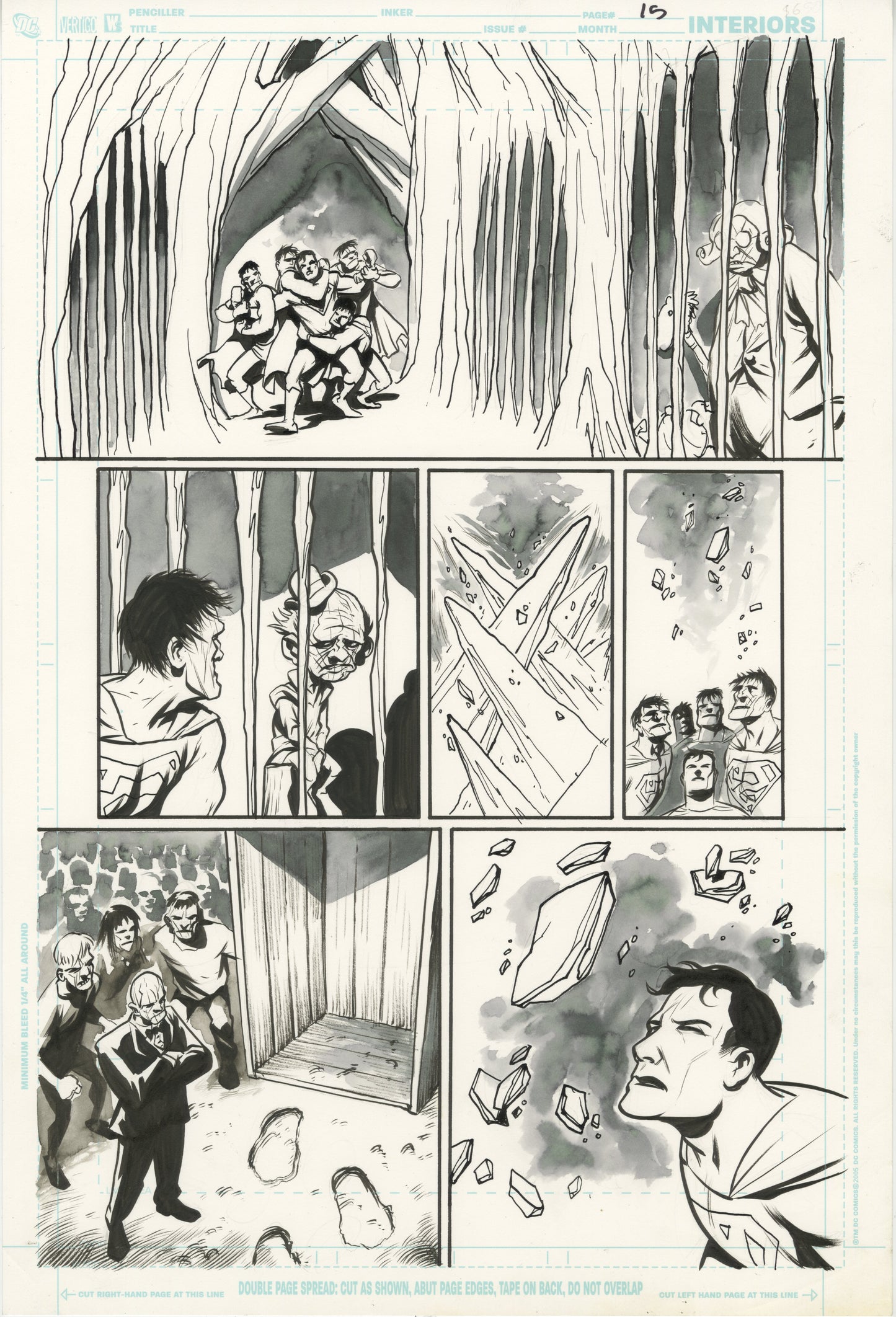 Action Comics #856, Page #15 (2007 DC, Superman: Escape From Bizarro World)