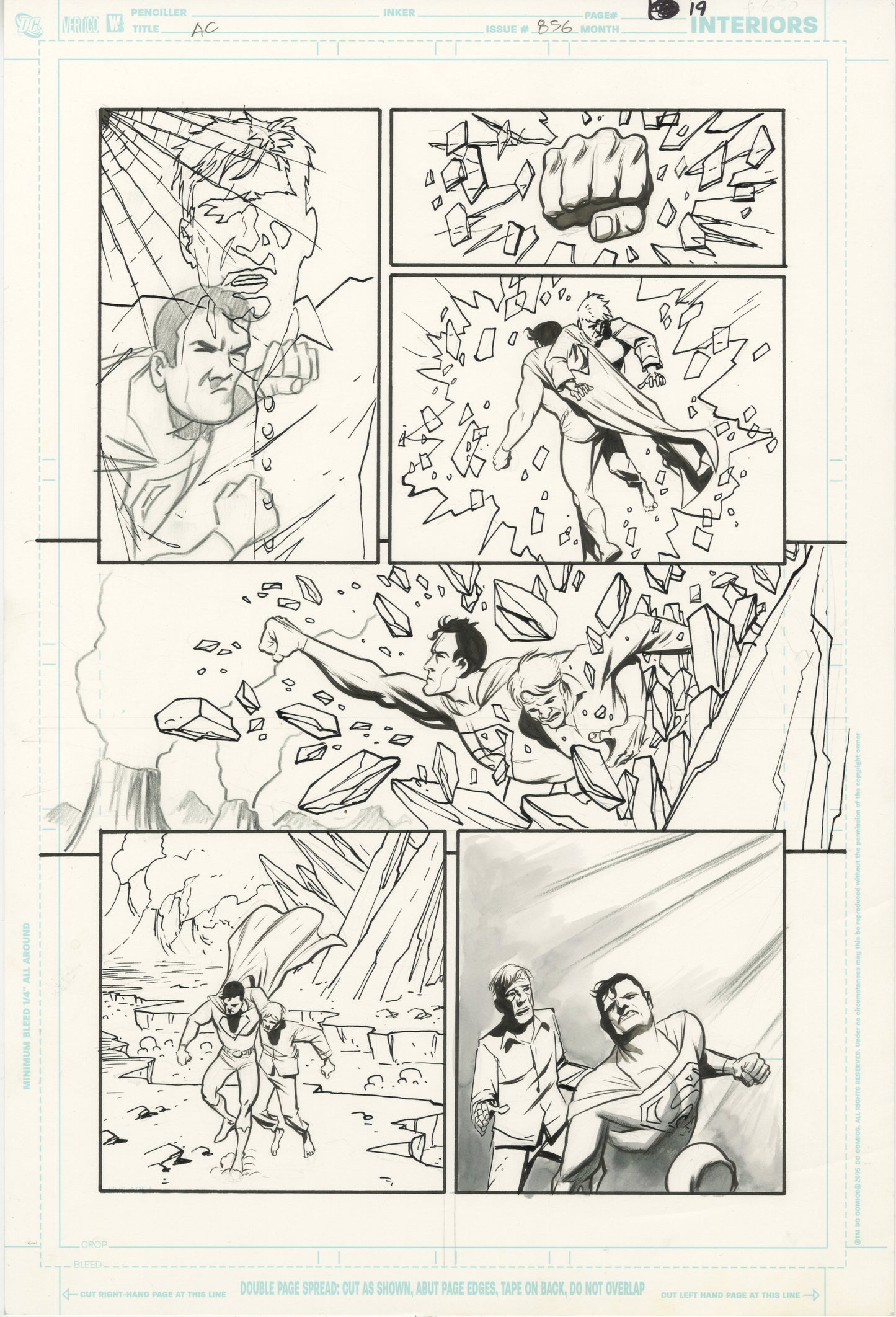 Action Comics #855, Page #19 (2007 DC,Superman: Escape From Bizarro World)