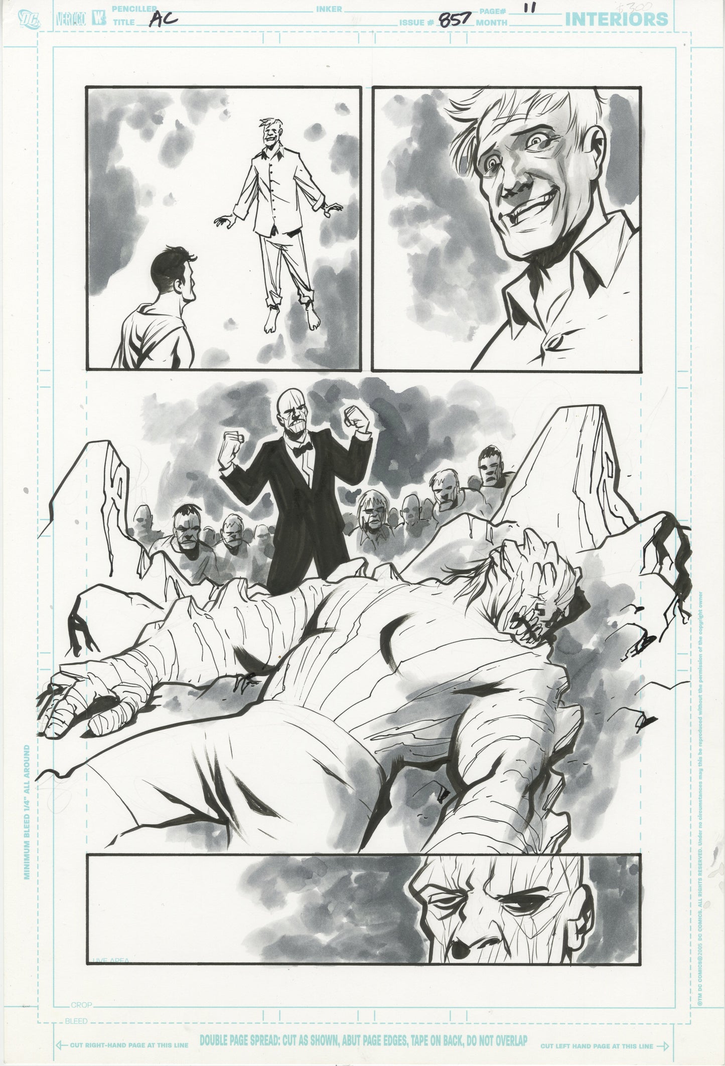 Action Comics #857, Page #11 (2007 DC, Superman: Escape From Bizarro World)