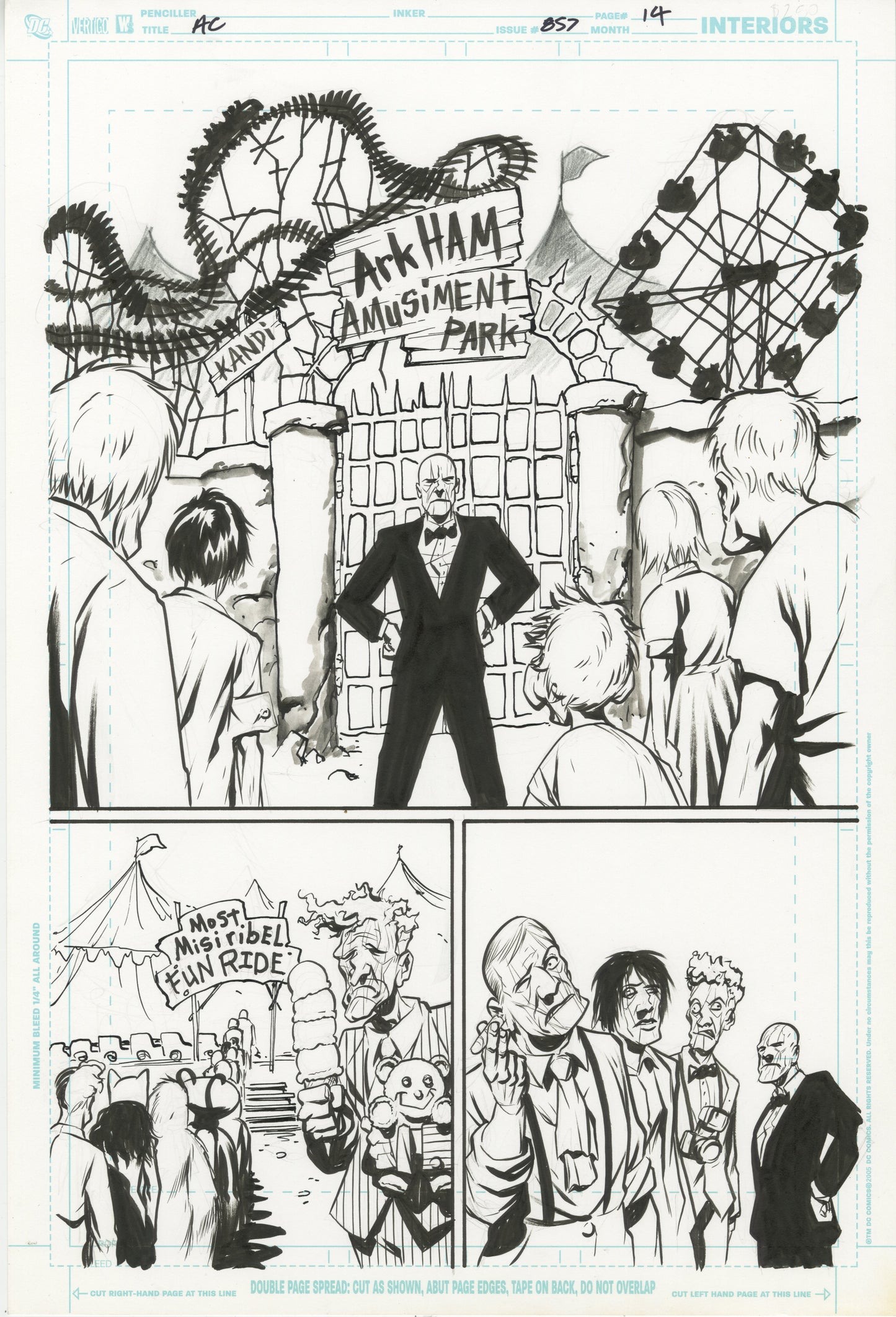Action Comics #857, Page #14 (2007 DC, Superman: Escape From Bizarro World)