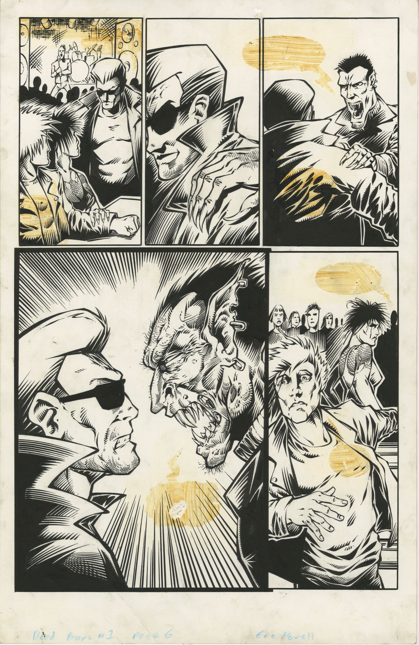 Dead Boys #1, page #06 (1997, unpublished)