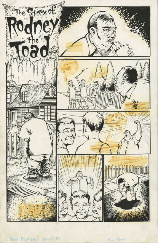 Dead Boys #1, page #16 (1997, unpublished)