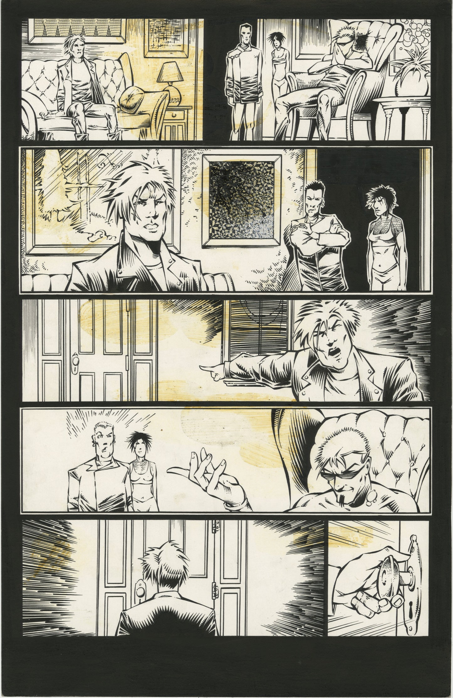 Dead Boys #1, page #19 (1997, unpublished)