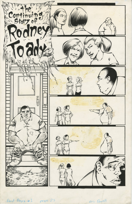 Dead Boys #1, page #23 (1997, unpublished)