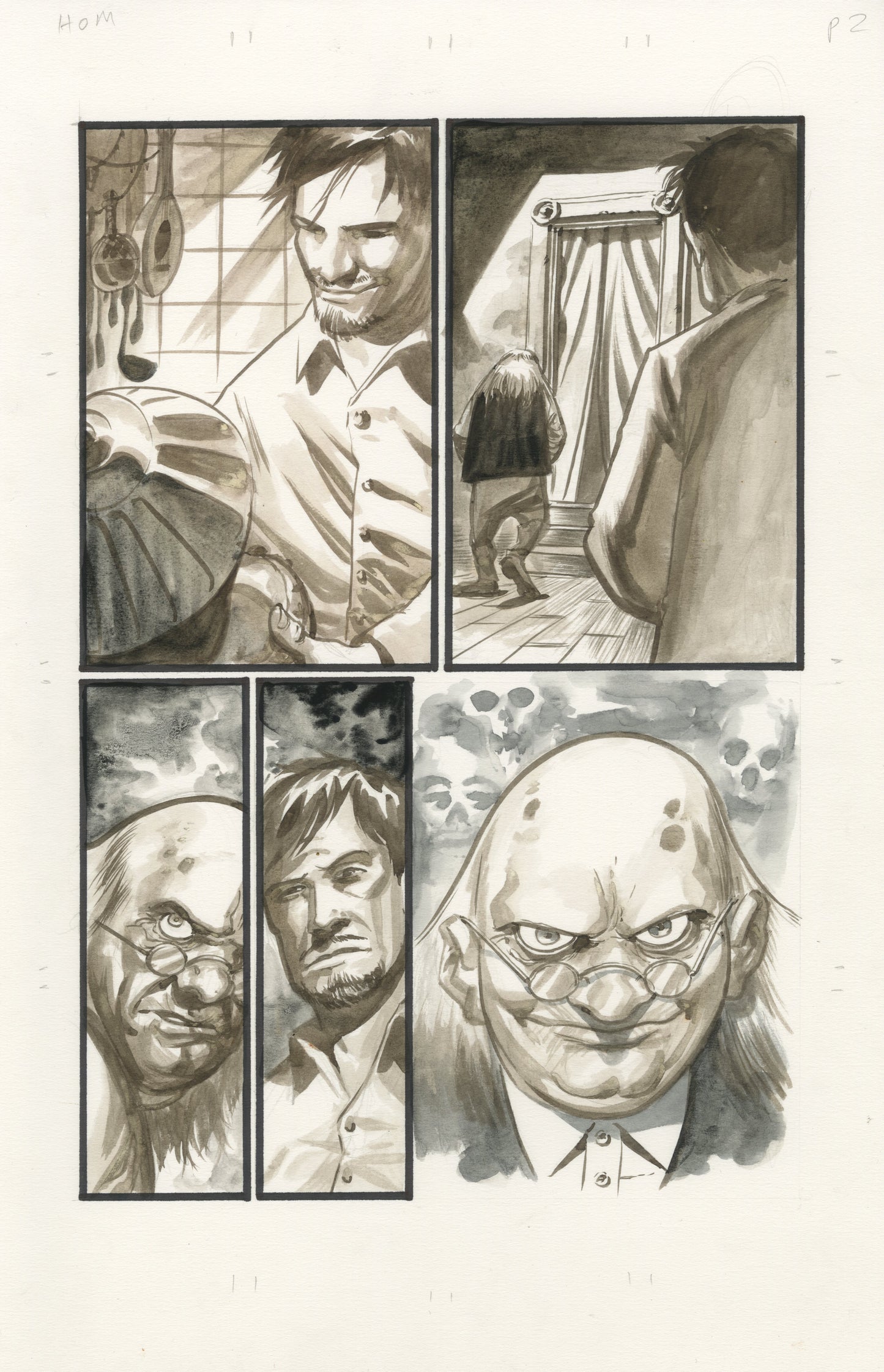 House of Mystery #13, page #02 (2009, DC/Vertigo)