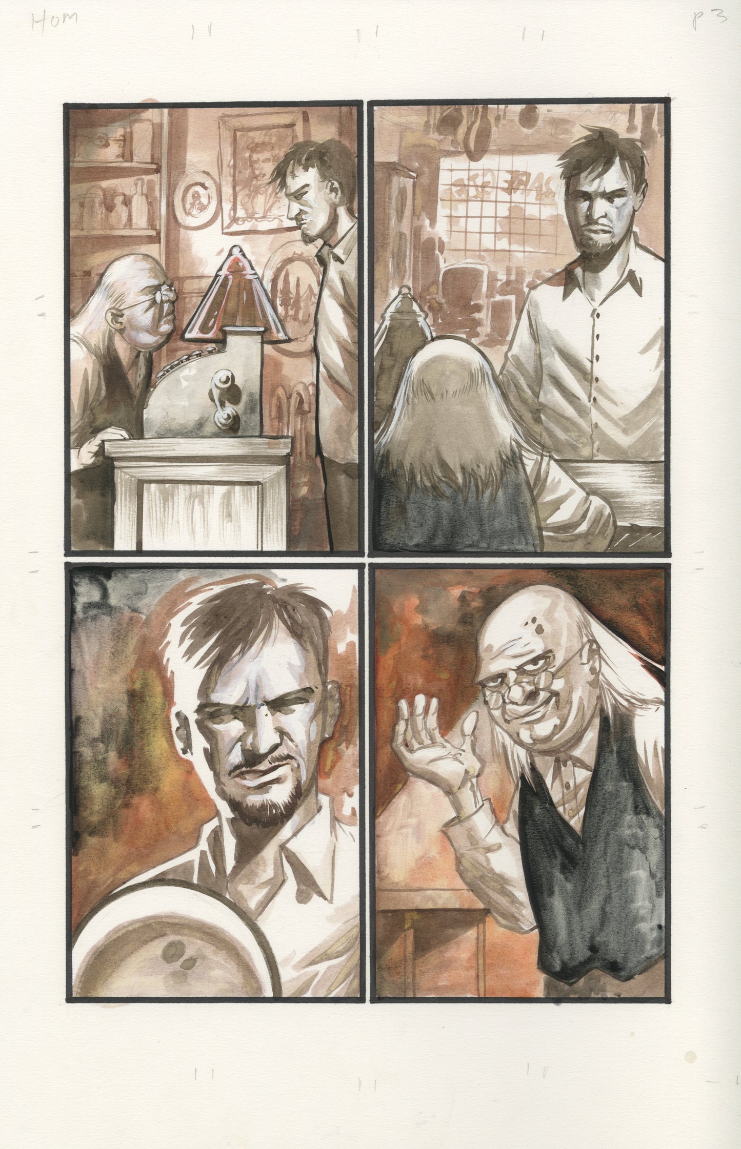 House of Mystery #13, page #03 (2009, DC/Vertigo)