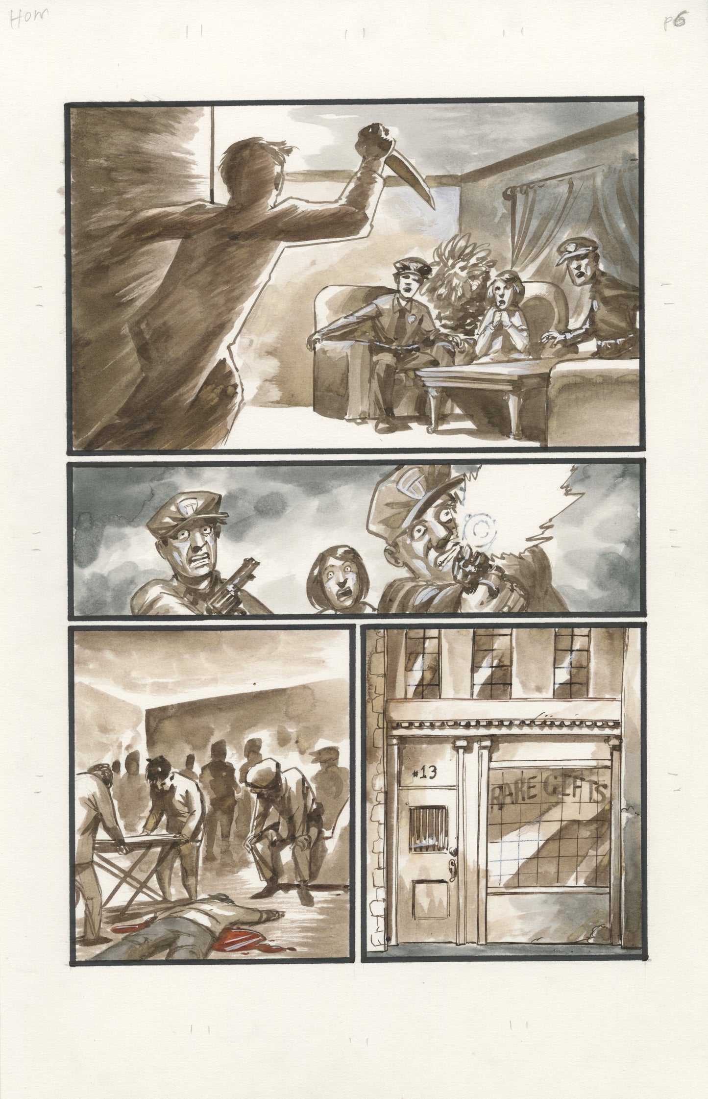 House of Mystery #13, page #06 (2009, DC/Vertigo)