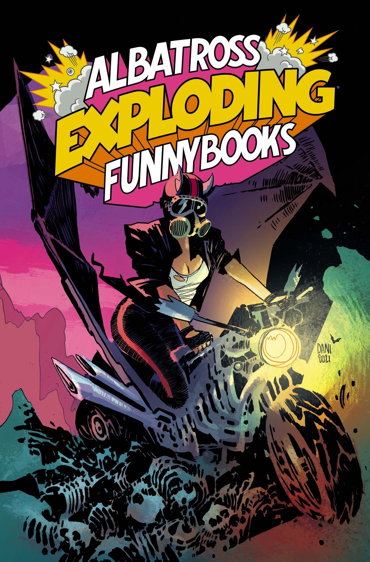 Exploding Endings Books Albatross Exploding Funnybooks #1 CVR B- Dani Strips – Albatross Funnybooks