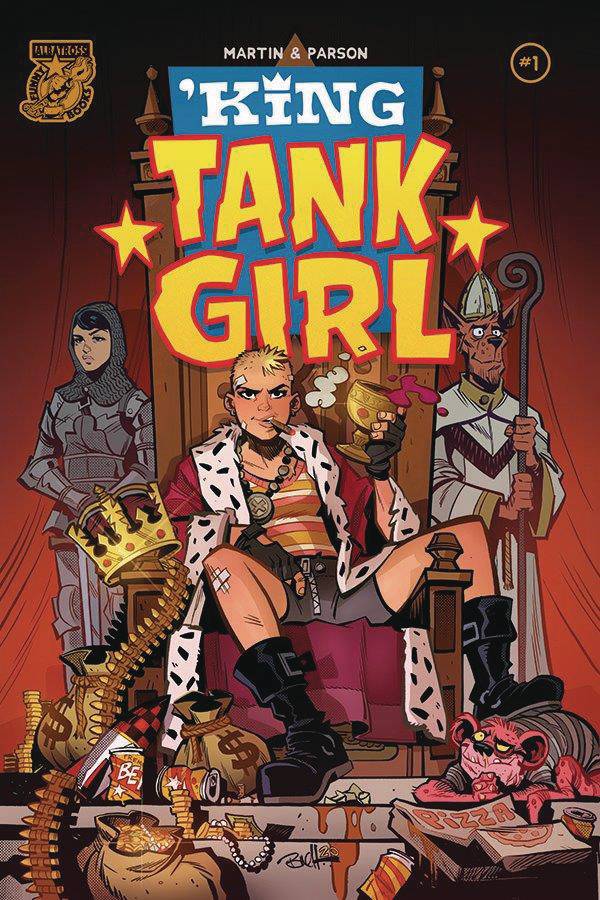 'KING TANK GIRL #1 CVR A Brett Parson