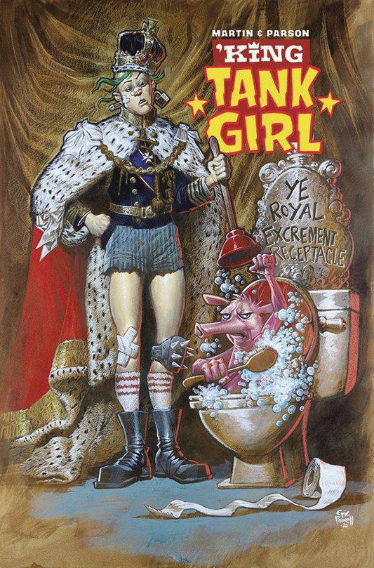 'KING TANK GIRL #1 SPECIAL EDTION COVER ERIC POWELL