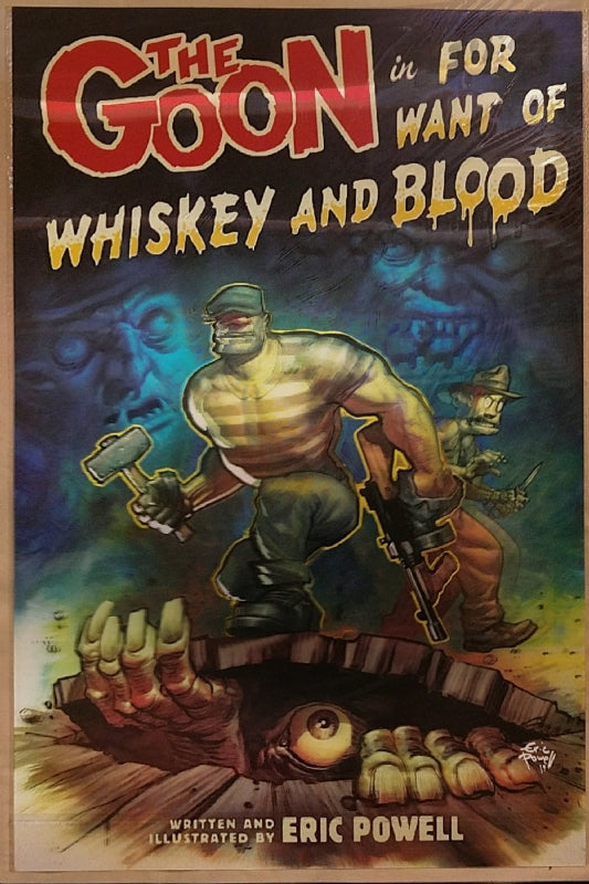 The Goon "For Want of Whiskey and Blood" Promo Linticular 3-D