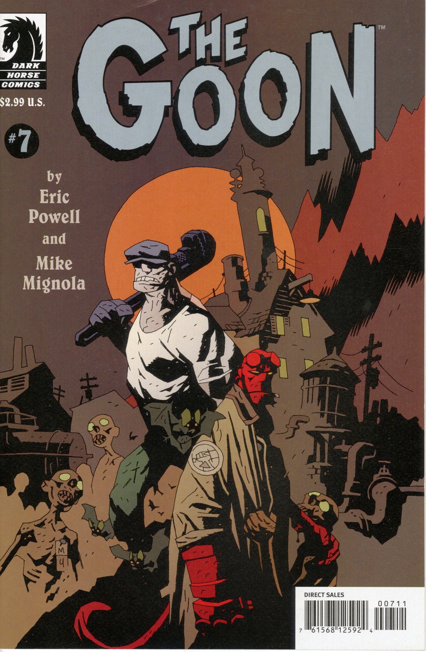 The Goon #7 Goon/ Hellboy Crossover
