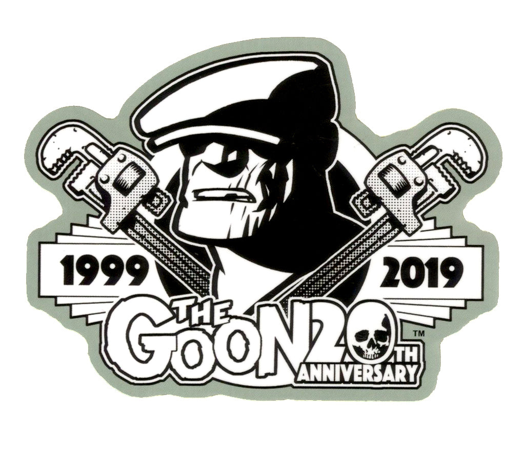 The Goon 20th Anniversary sticker