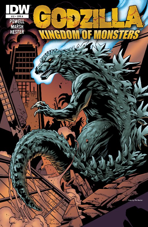 Godzilla Kingdom of Monsters #2- Hester CVR